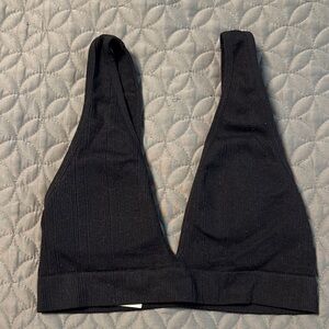 PINK Victoria's Secret Deep V Black Bra